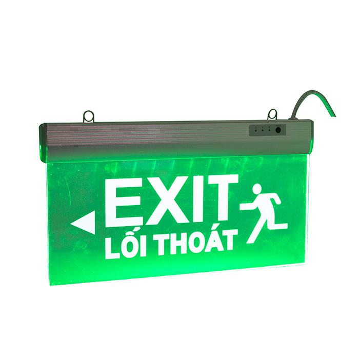 Đèn LED Exit Chỉ dẫn D CD01 40x20/2.2W (1 mặt)